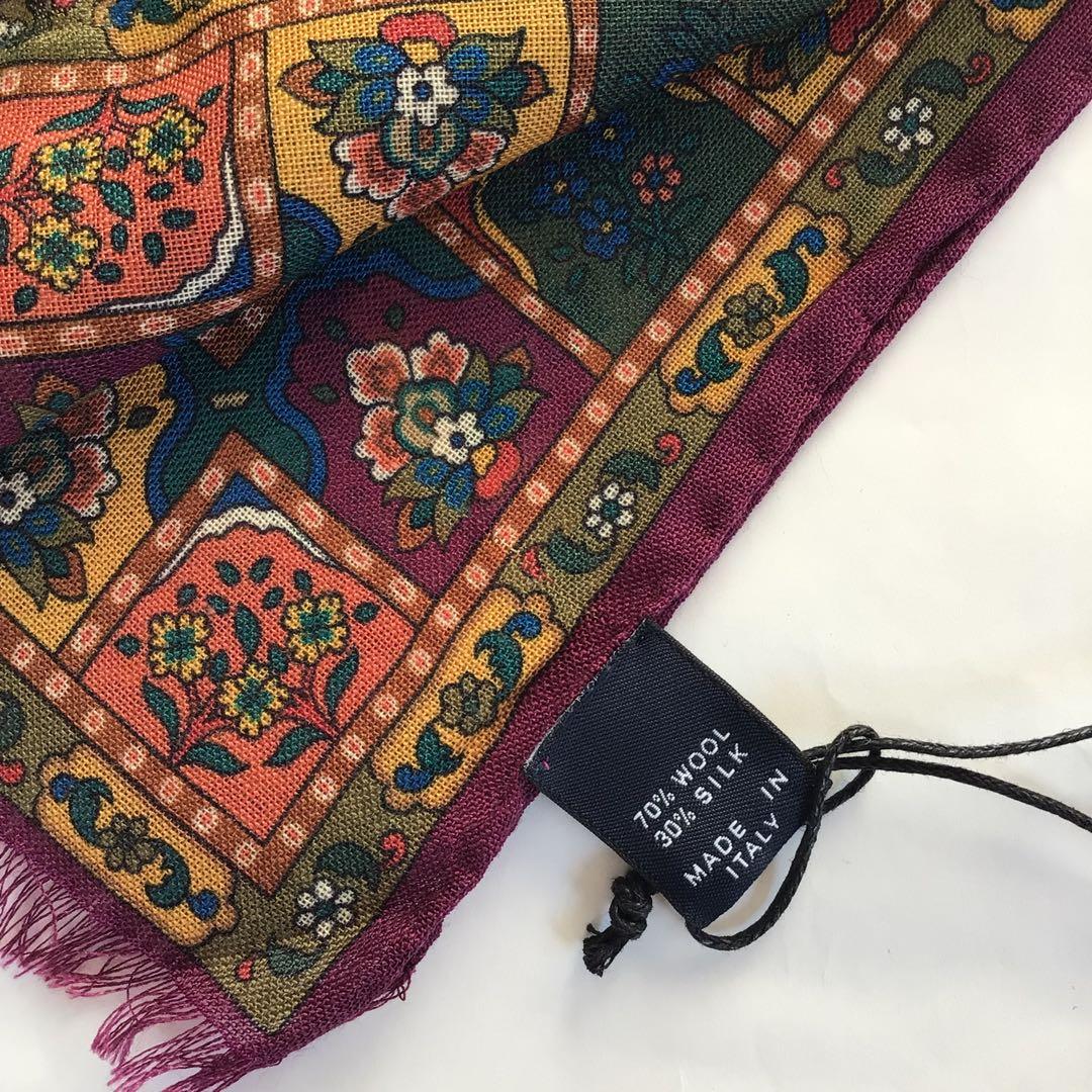 【新品タグ付き】Drake's スカーフ ムガルハンター❁アナトミカ 西口修平