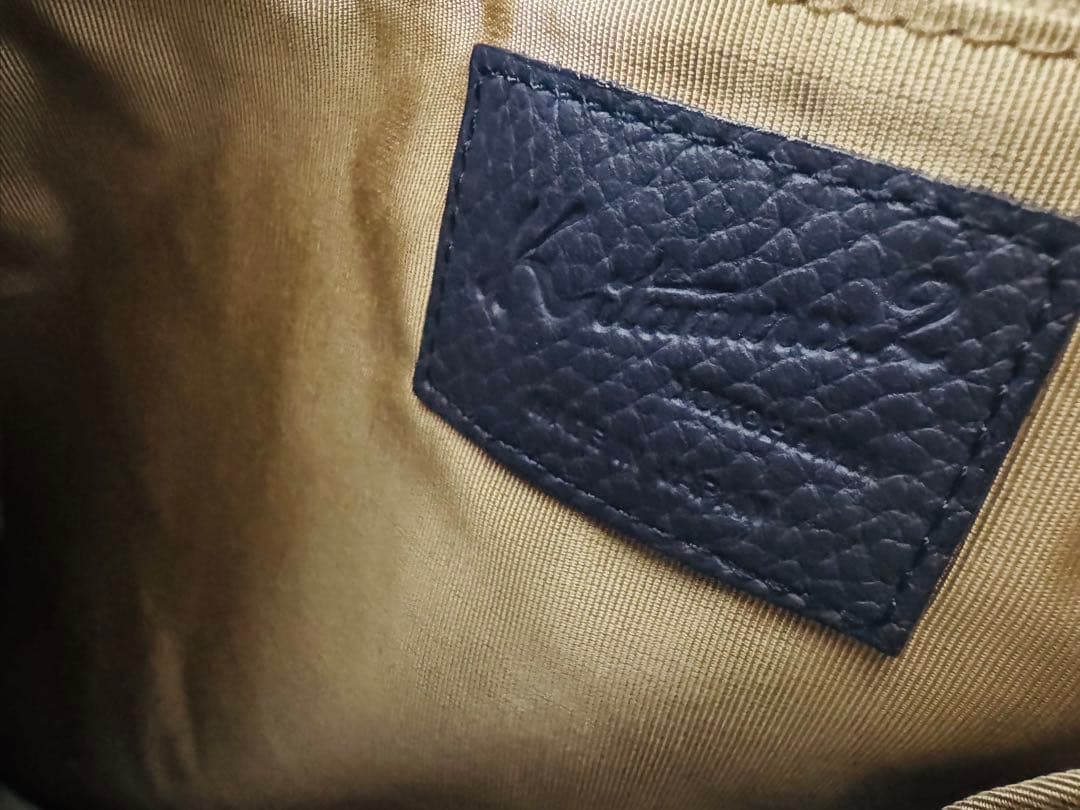 【極美品✨希少】Kitamura2 本革リュック ネイビー 大容量