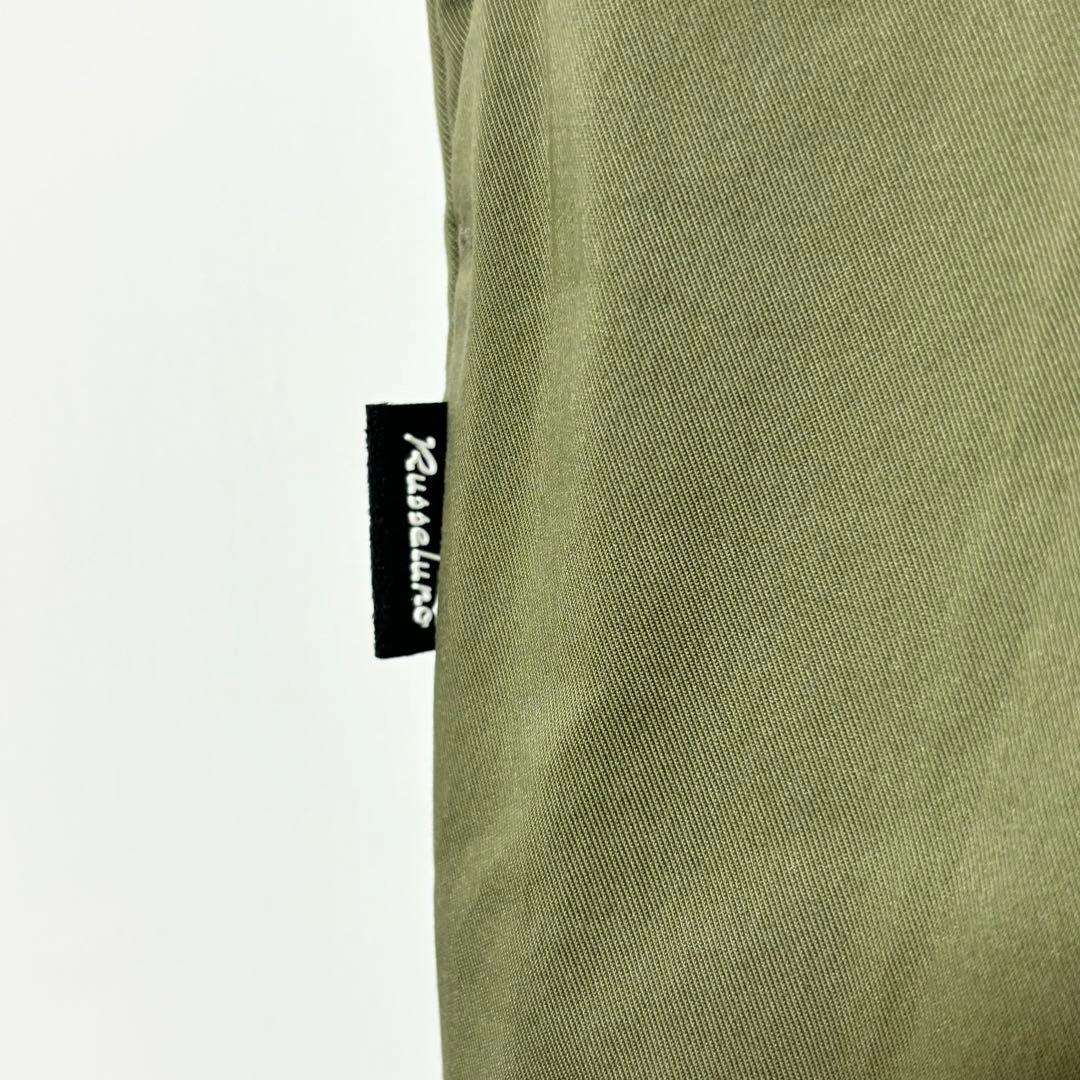 ラッセルノ ゴルフ ドライ ワーク スラックス ロングパンツ カーキ L 5