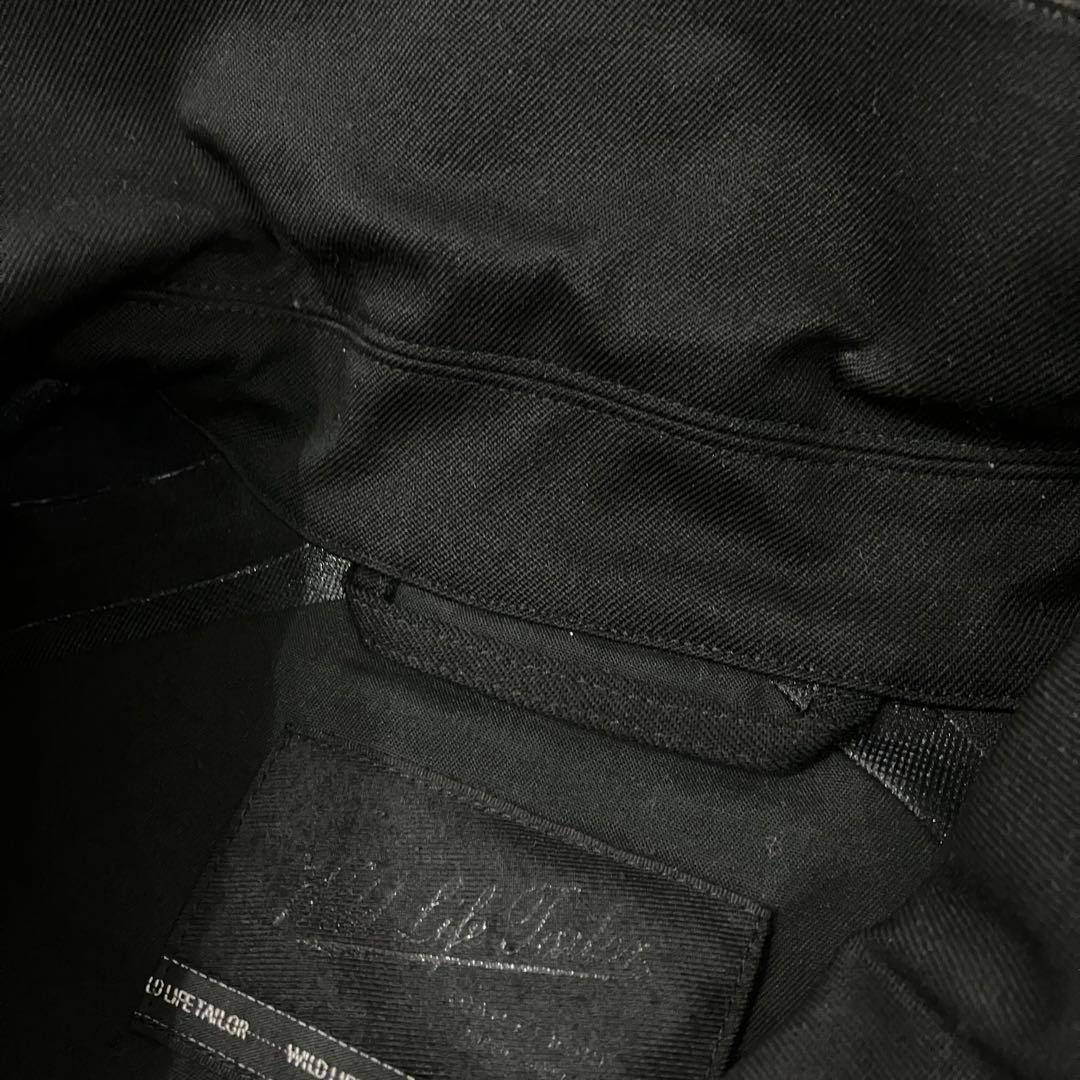 Wild Life Tailor 3レイヤー バルカラーコート ブラック M