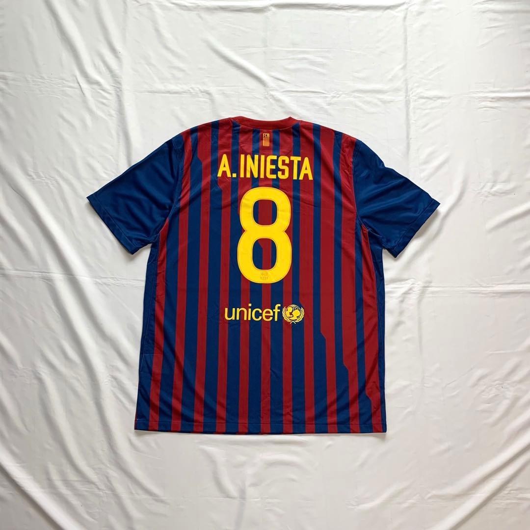 11-12 イニエスタ バルセロナ ユニフォーム クラブワールドカップ パッチ