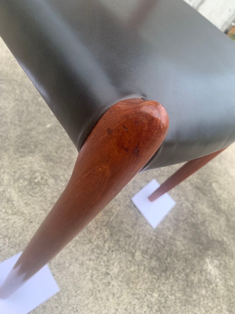 北欧 ヴィンテージチェア J.L.Moller (JLモラー） NO.78本革