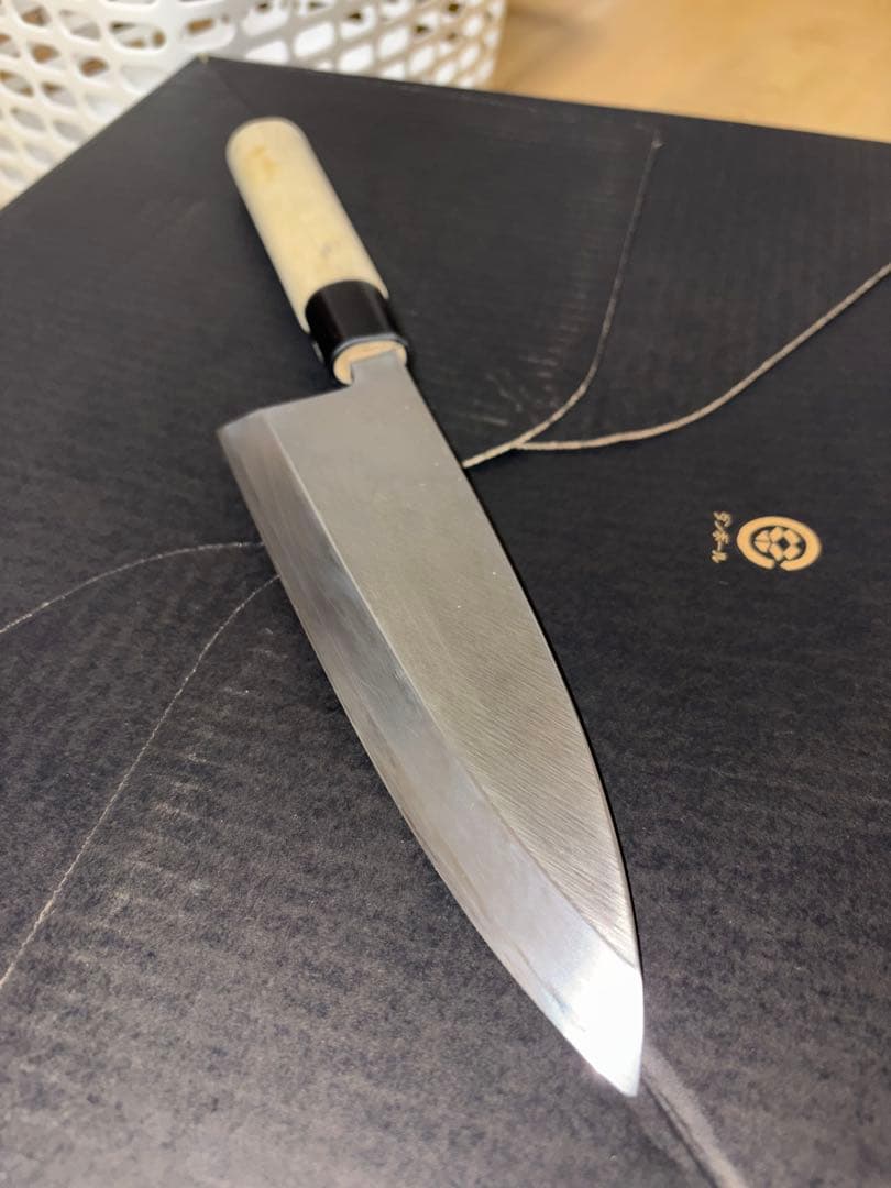 出刃包丁 白紙2号　刃渡18cm