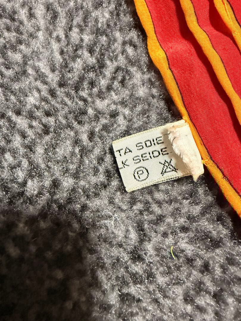 Christian Dior トロピカルスカーフ シルク 約84cm