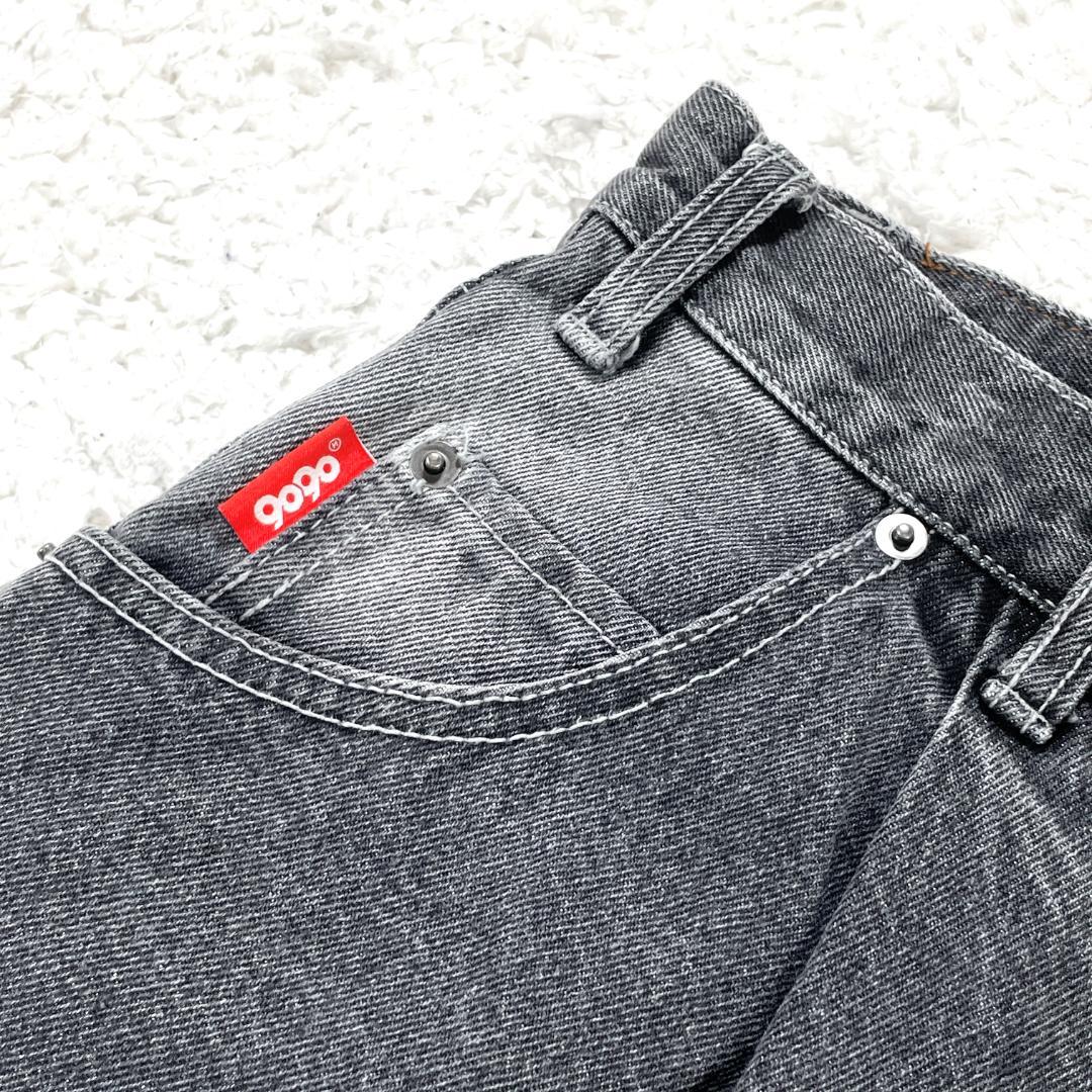 ✨良品✨ 9090デニム Vintage Like Denim 刺繍 キングロゴ