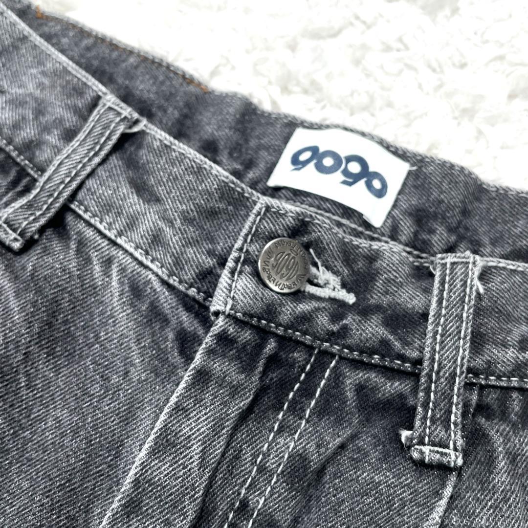 ✨良品✨ 9090デニム Vintage Like Denim 刺繍 キングロゴ