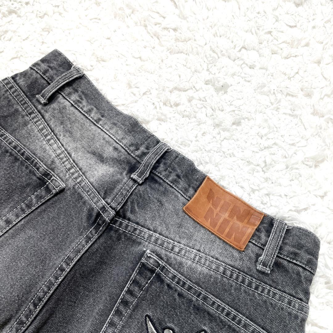 ✨良品✨ 9090デニム Vintage Like Denim 刺繍 キングロゴ