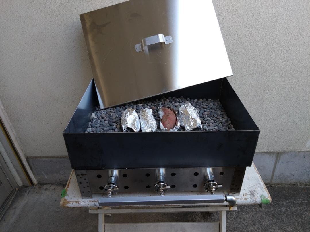 お 手頃 価格キッチン・日用品・その他 - ガスグリラー 石焼き芋