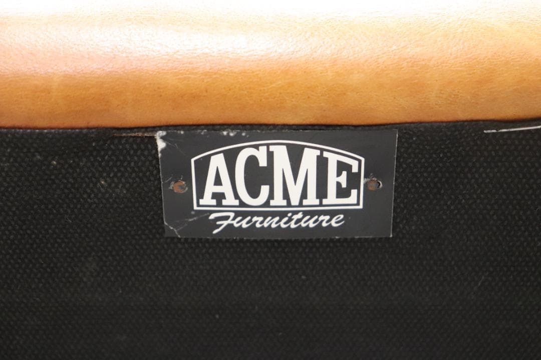 アクメ ファニチャー フレスノ ソファ 1P 1シーター 本革 レザー