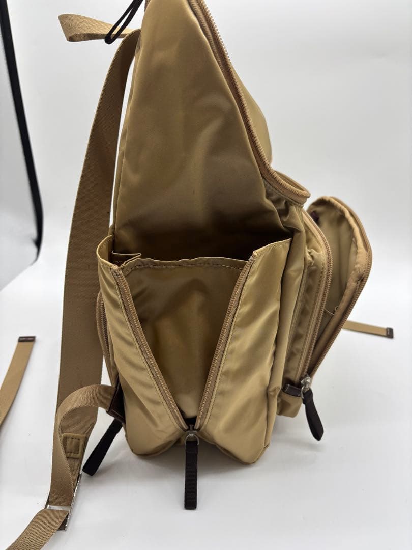 【美品】ポーター リュック プラン ベージュ