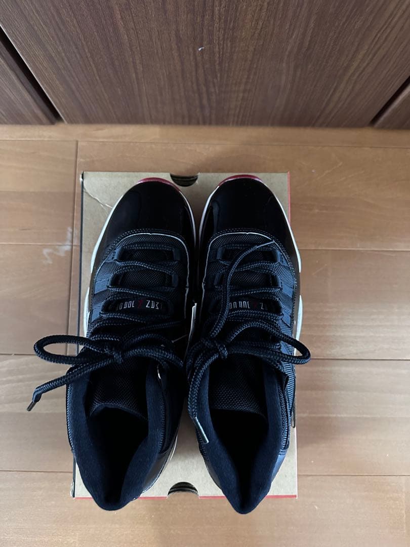 Nike Air Jordan 11 ブラック/レッド 9