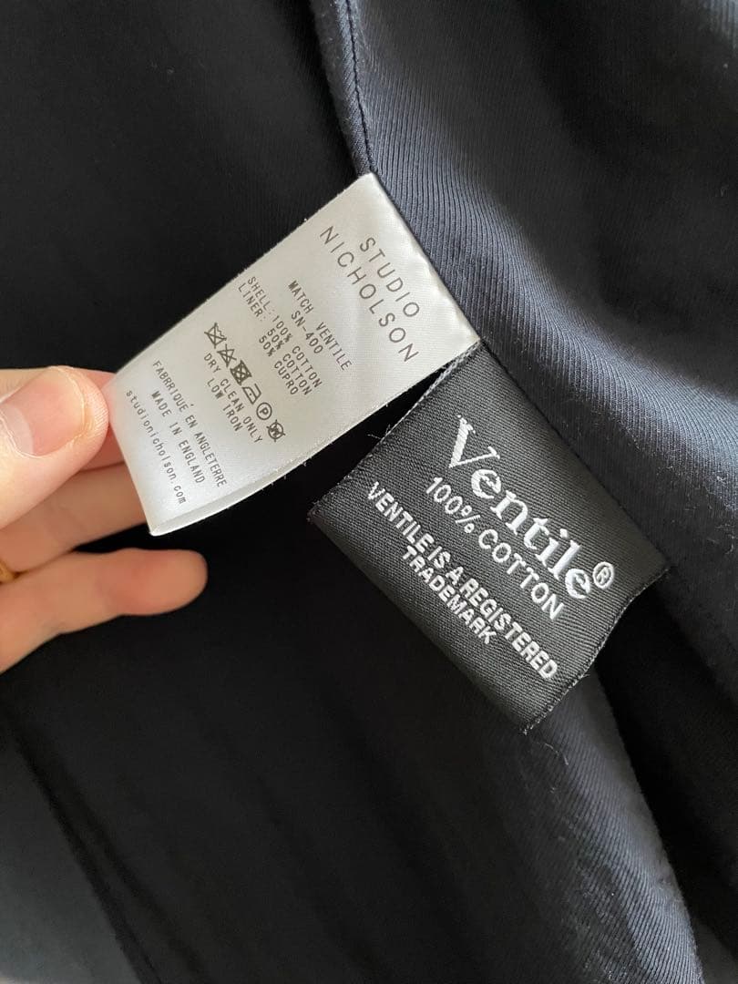 【名品図鑑】2018aw STUDIO NICHOLSON VENTILE