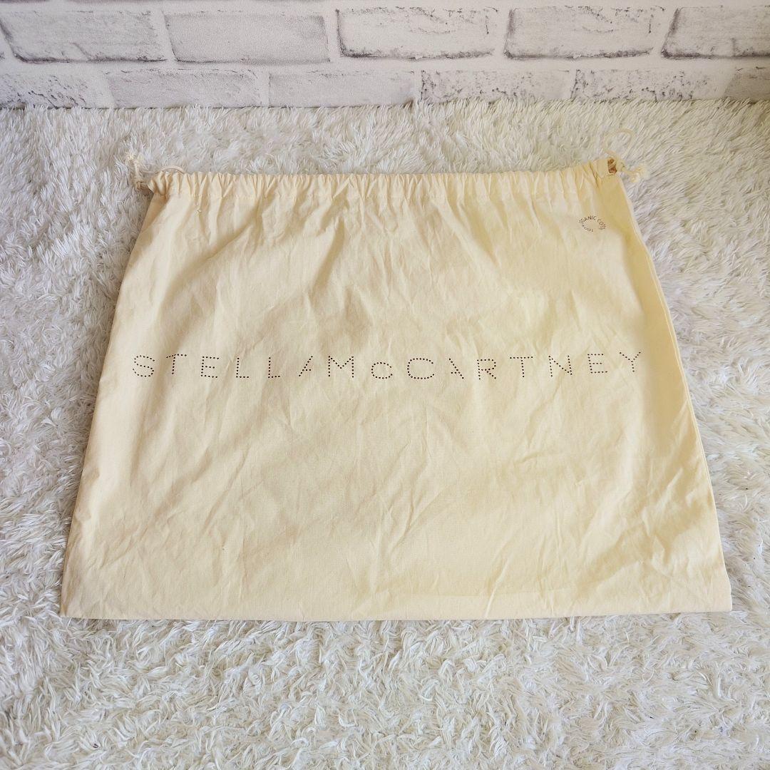 ステラマッカートニー ファラベラ バックパック 保存袋有 シルバーチェーン 黒