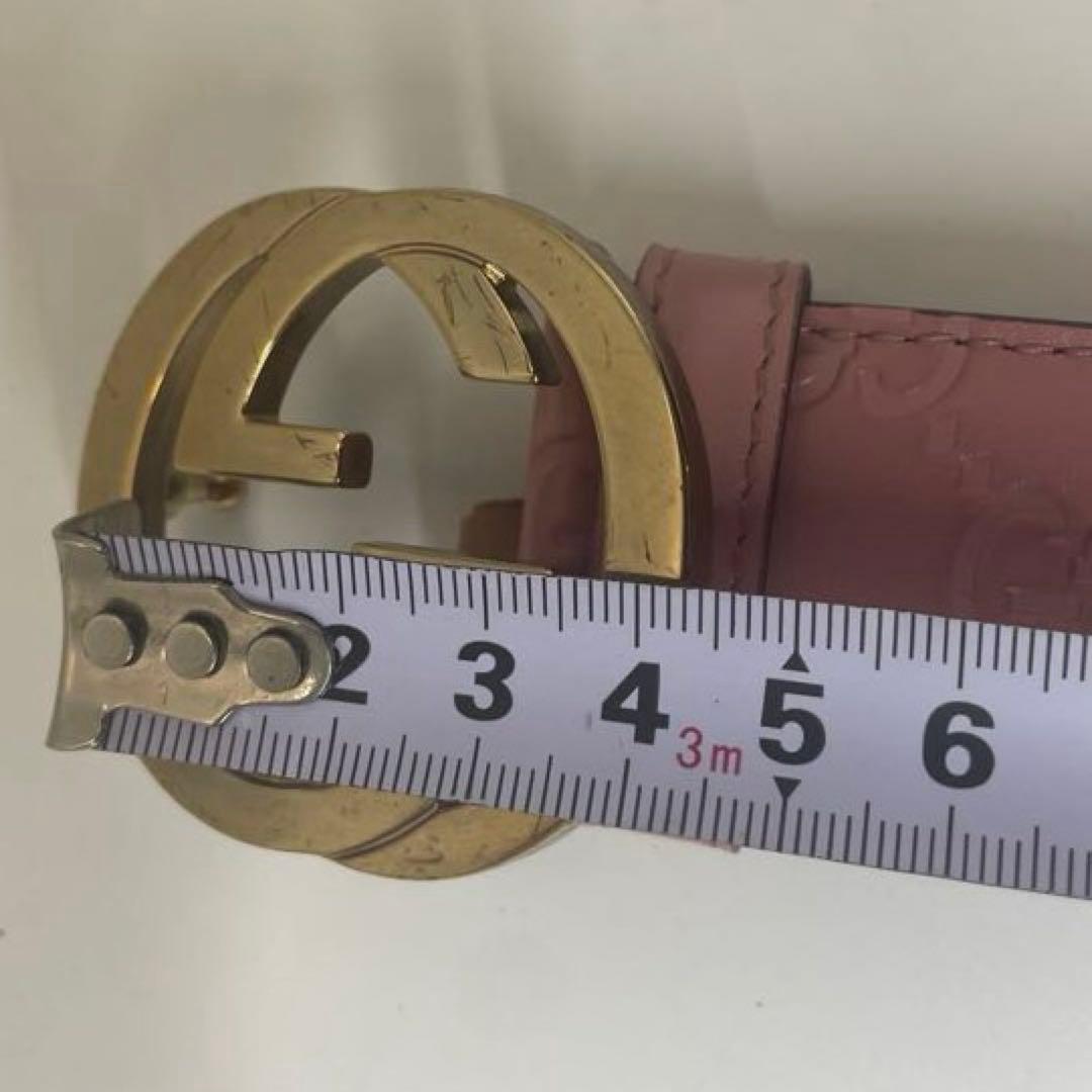 希少♡GUCCI✨グッチ グッチシマ インターロッキングG レザーベルト