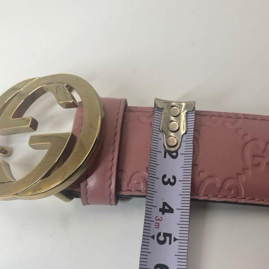 希少♡GUCCI✨グッチ グッチシマ インターロッキングG レザーベルト