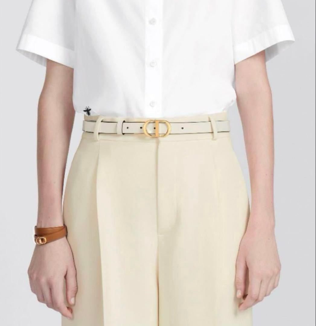 dior リバーシブルベルト