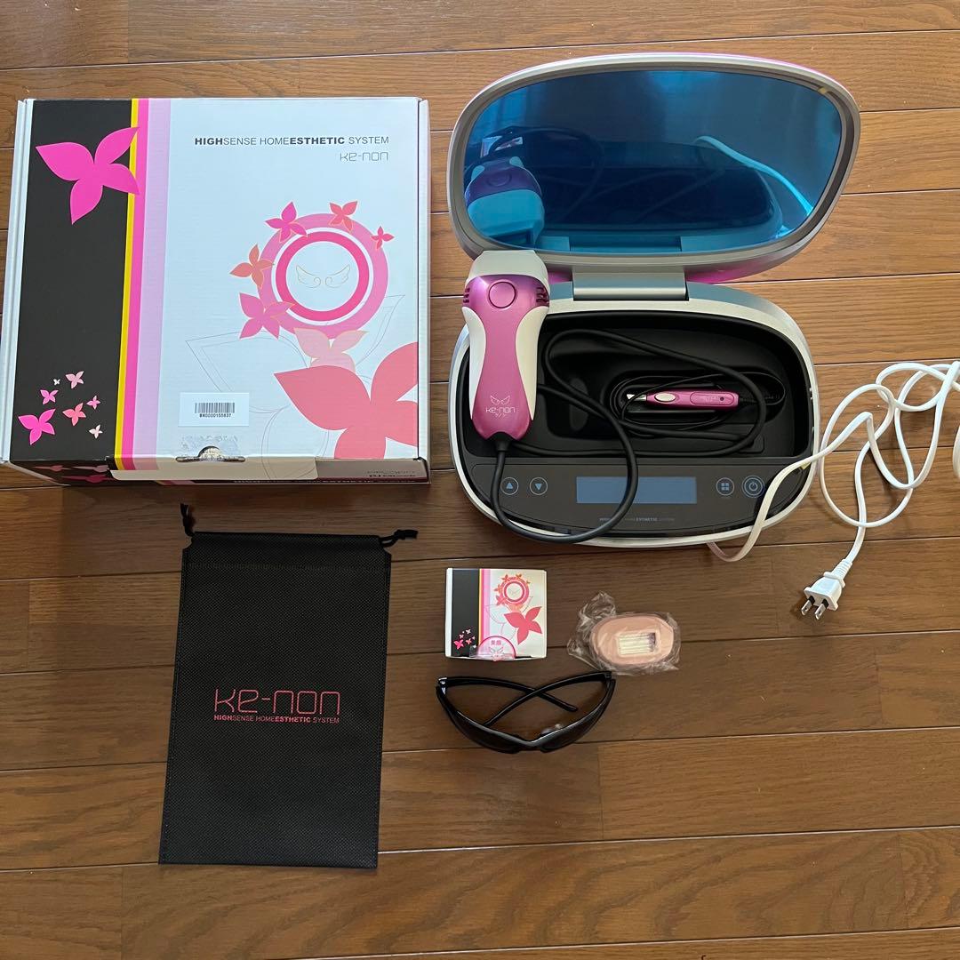 ケノン kenon 脱毛器 Ver.7.1 未使用カードリッジ付きケノン ver7.1 未使用