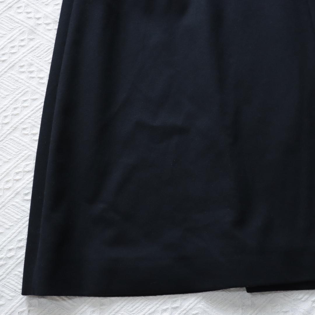 ムーンバット　高級ゼニア生地　カシミア100 マキシ丈ロングコート　ミンクファー