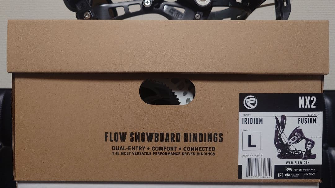 FLOW NX2 Lサイズ スノーボードビンディング