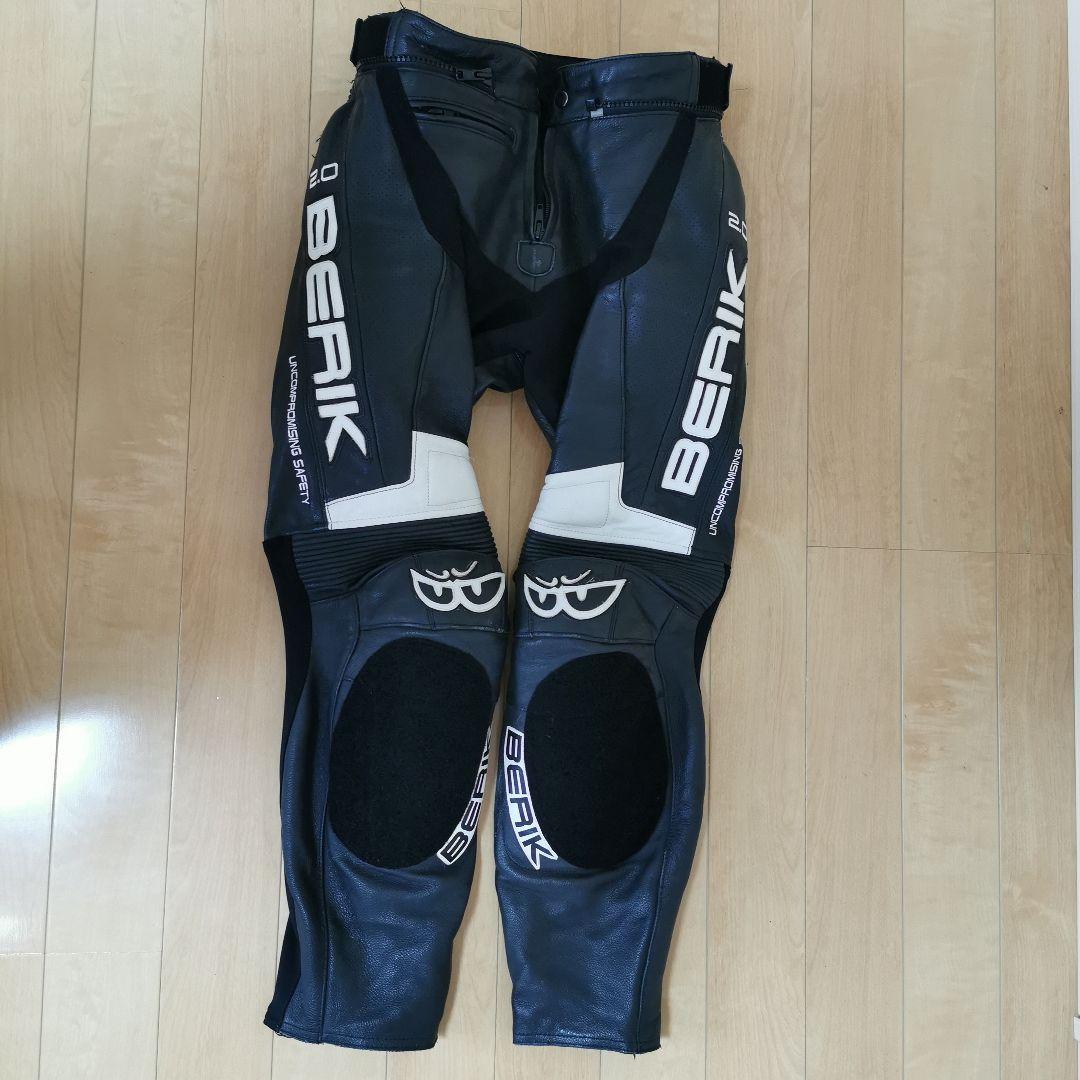 BERIK バイクパンツ 黒 レザー LWサイズ - バイクウェア・装備低 価格 通販