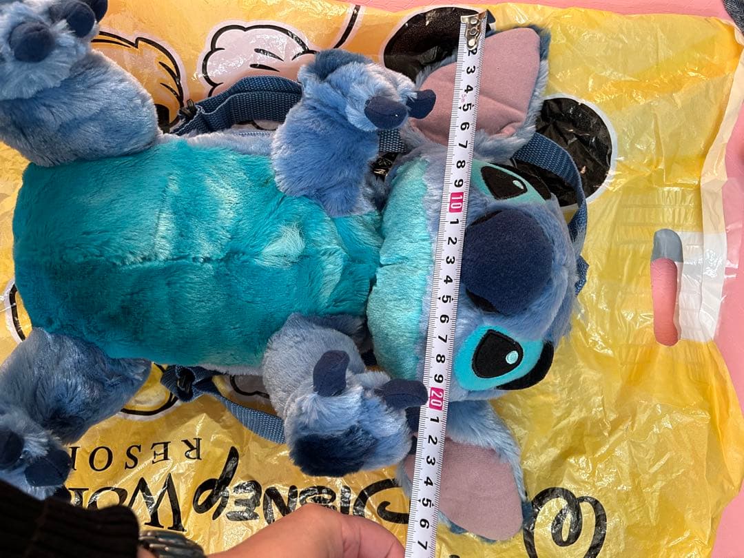 レア‼️ スティッチ ぬいぐるみ リュック約30cm ディズニーワールド