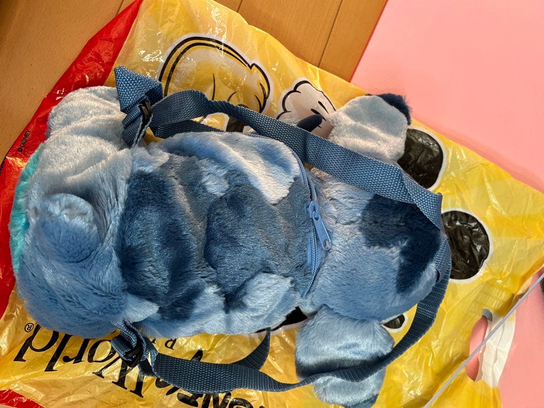 レア‼️ スティッチ ぬいぐるみ リュック約30cm ディズニーワールド