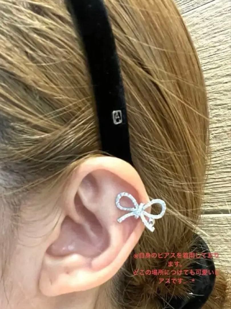 専用＊定価29.1500円！Bijou de M ＊蝶結びピアス S