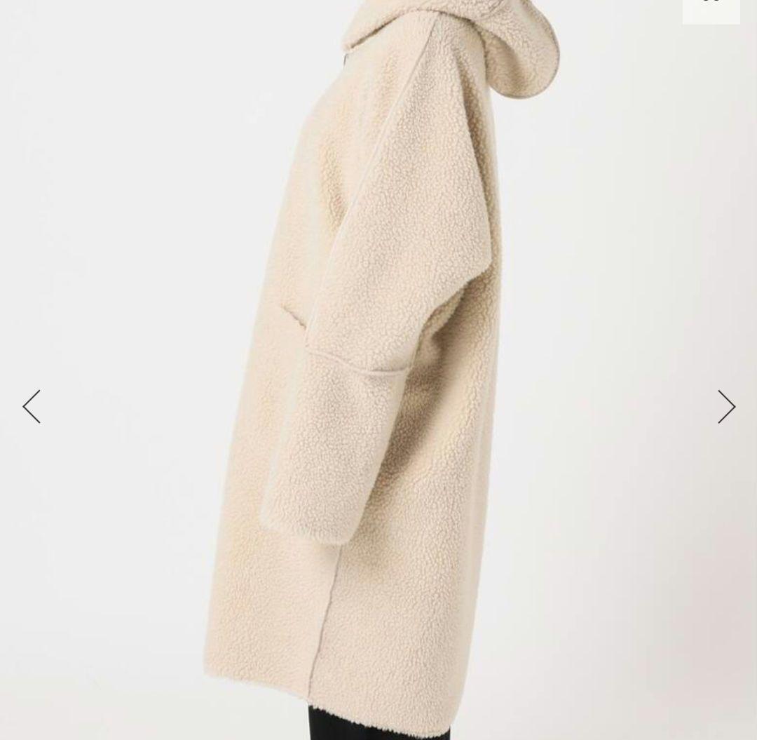 コート　アパルトモン☆ルーアンドレア☆Mouton Fake Hood Coat