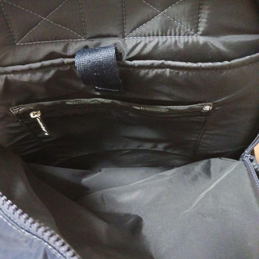 2291　レスポートサック　ひとりっぷ　リュック　ネイビー　ほぼ未使用