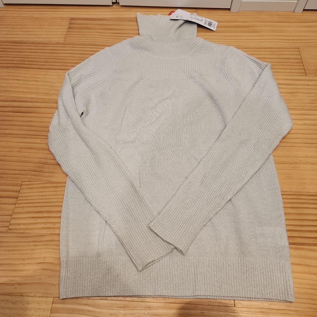 【新品・未使用】Callaway ニットセーター LLサイズ ライトグレー