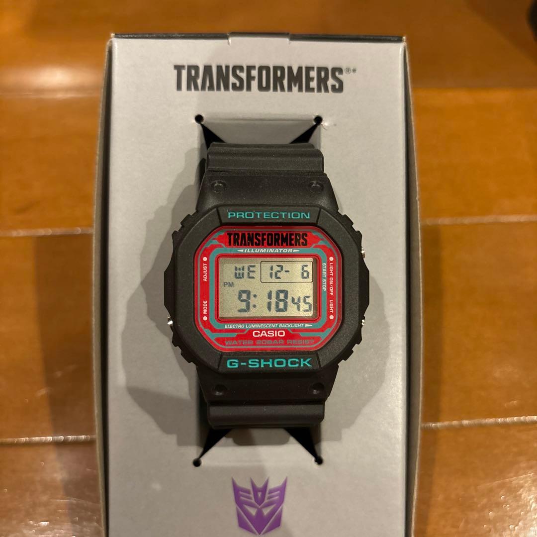 CASIO G-SHOCK × TRANSFORMERS マスターネメシスプラ…