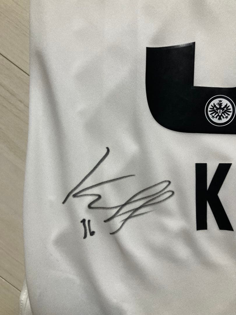 【新品タグ付き】アイントラハトフランクフルト22-23ユニフォーム36番クナウフ