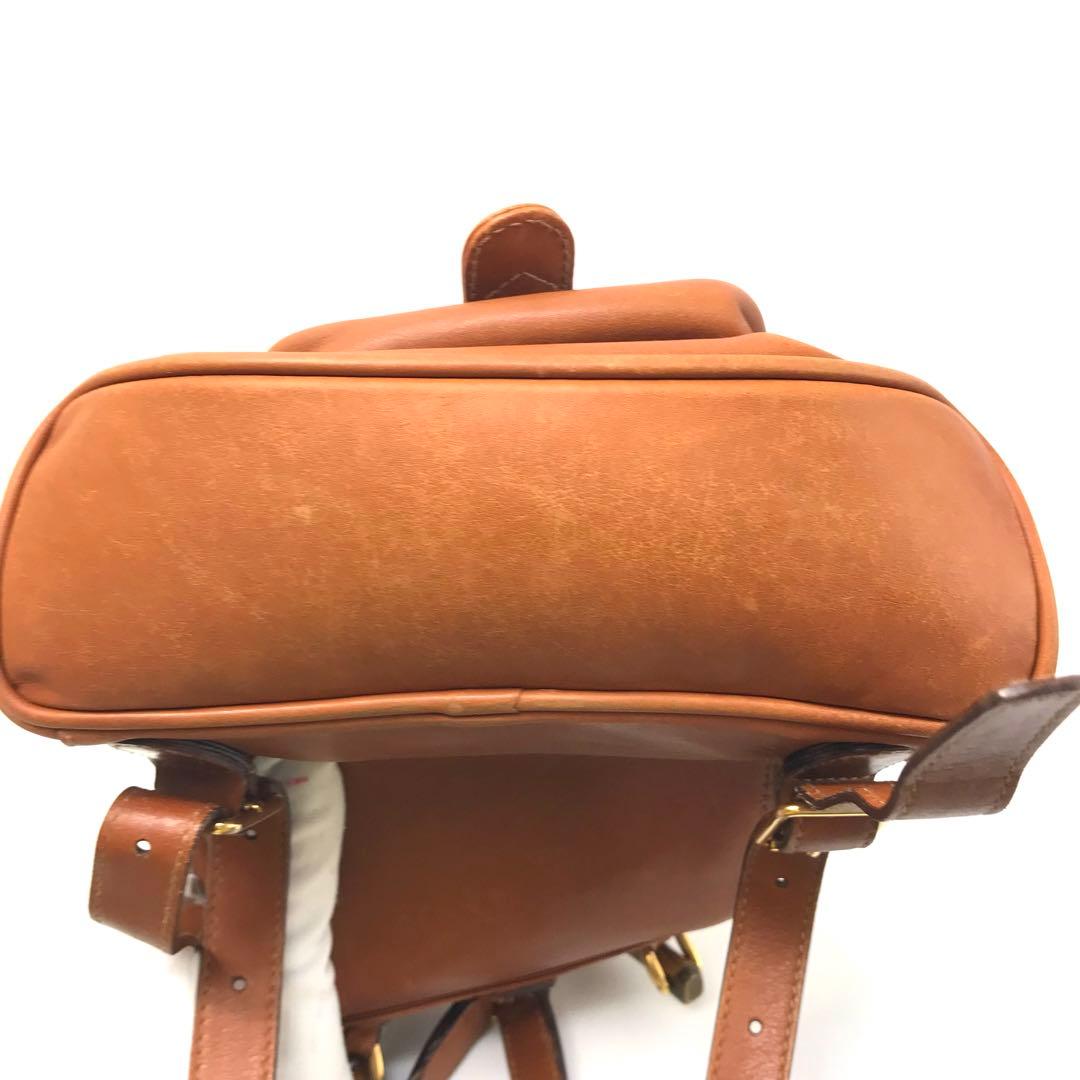 グッチ GUCCI バックパック リュック ブラウン レザー バンブー