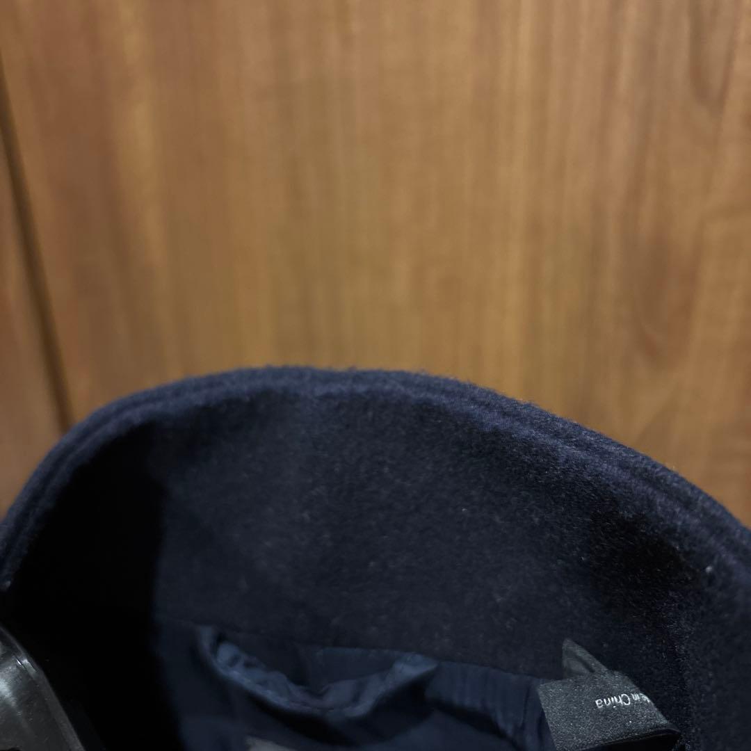 セオリー　コート　スタンドカラー　ネイビー