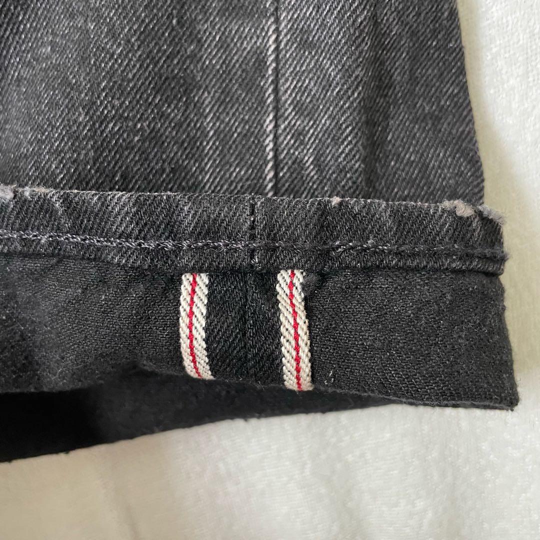 【赤耳あります】リーバイス エディフィス別注 501 ブラック W31 L28