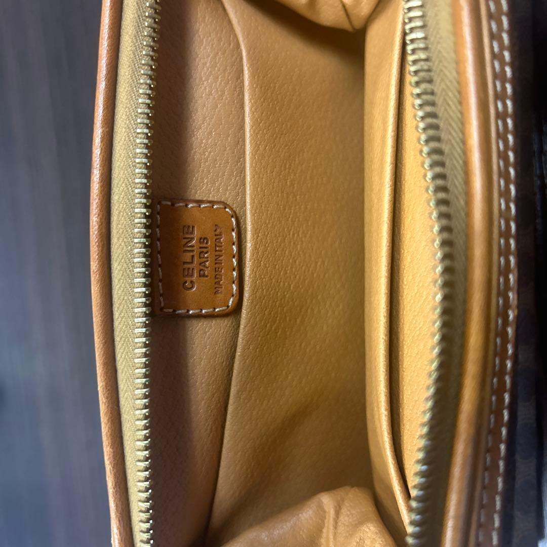 【お値下げご相談ください。】CELINE マカダム レザーポーチ