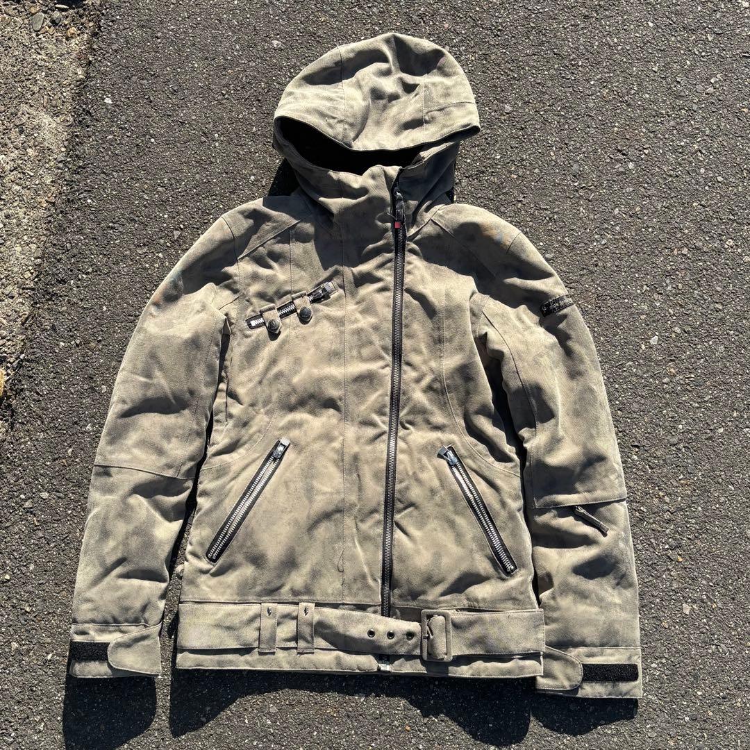 00s archive ギミックジャケットパーカー y2k テック グランジ - メルカリ