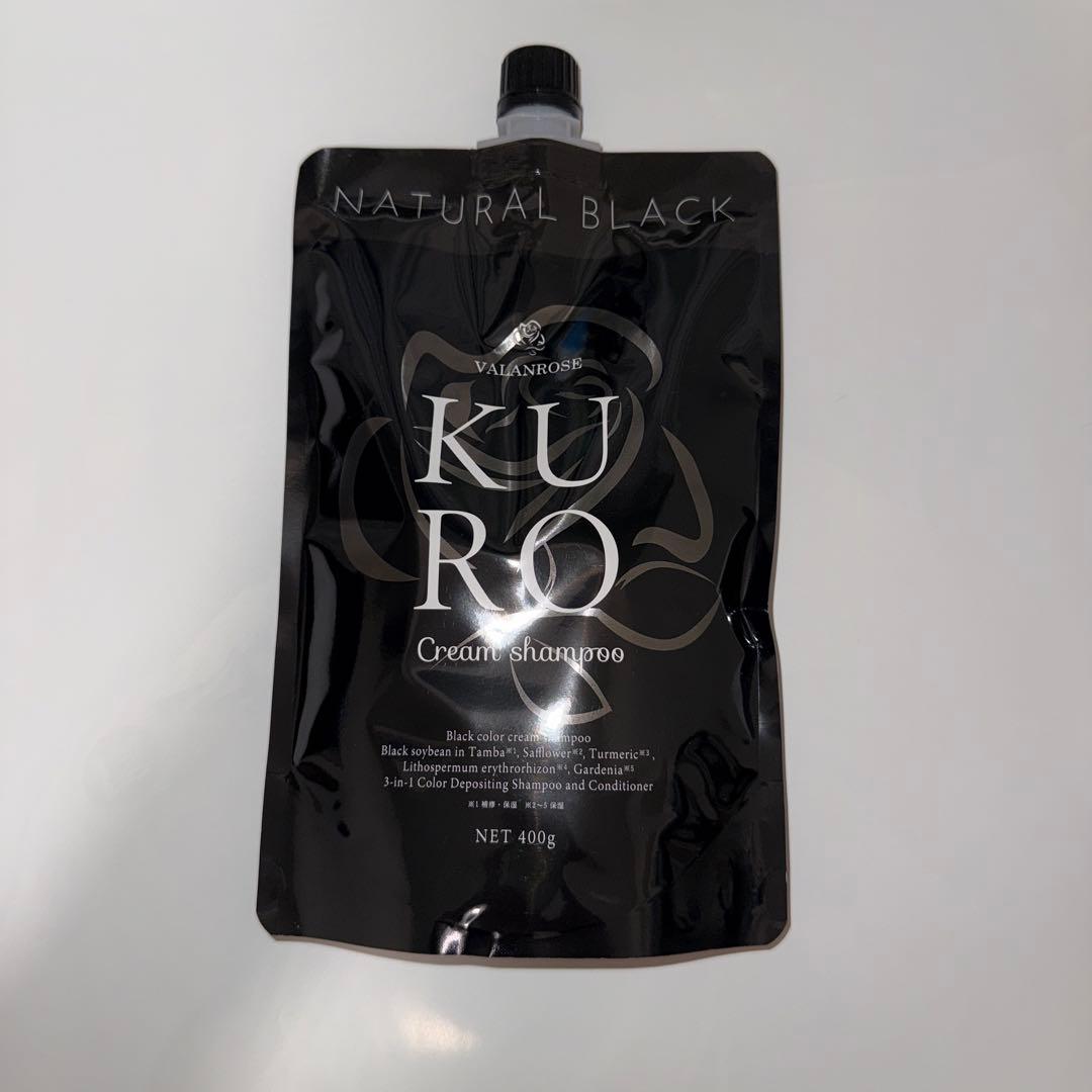 VRクロクリームシャンプー ナチュラルブラック400g - メルカリ
