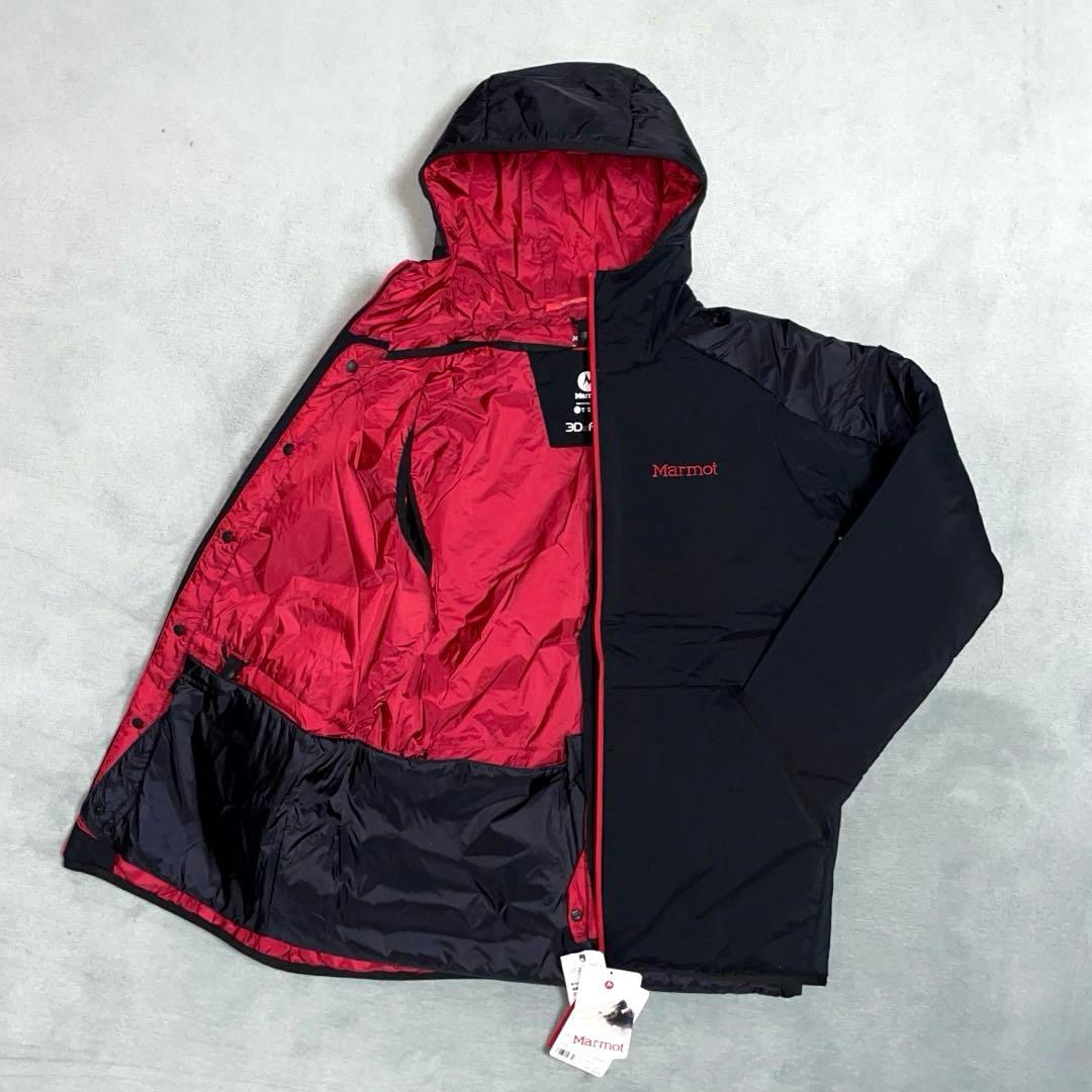 真実 ☆未使用品☆ Marmot インサレーションパーカ M ブラック