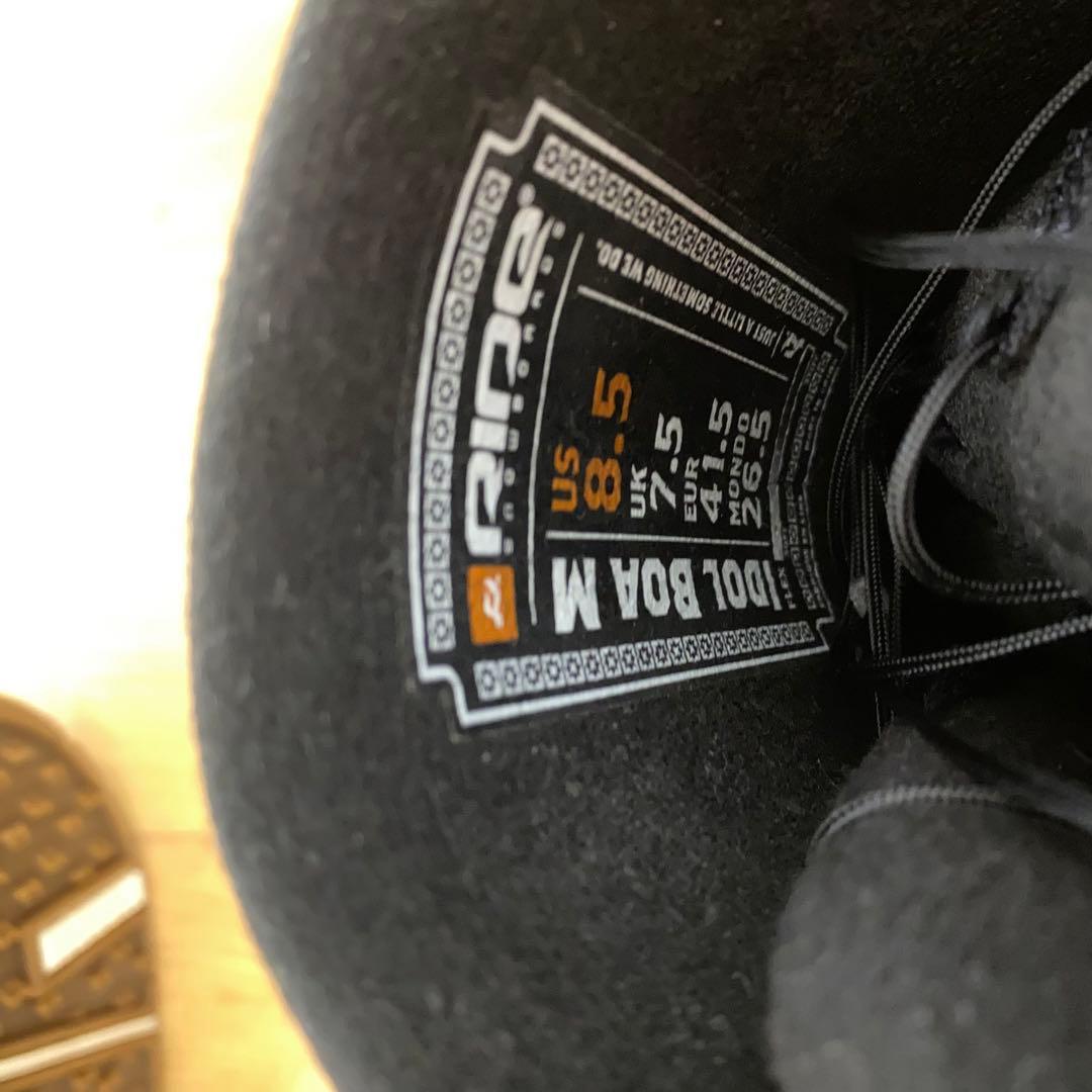 美品✨RIDE ライド IDOL BOA 26.5cm スノーブーツ