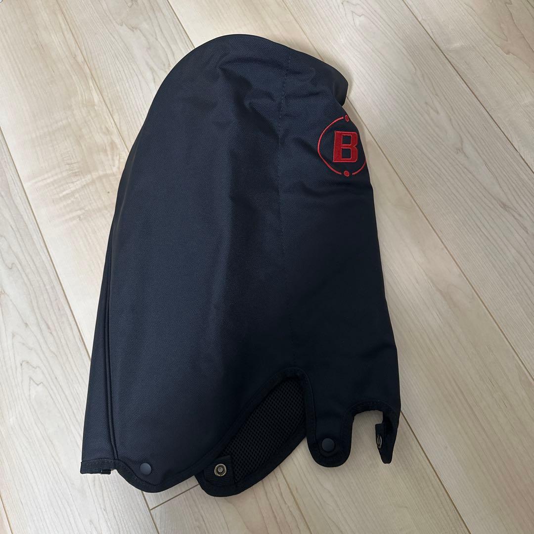 CR-10 BRIEFING ゴルフバッグ　ブラック×レッド