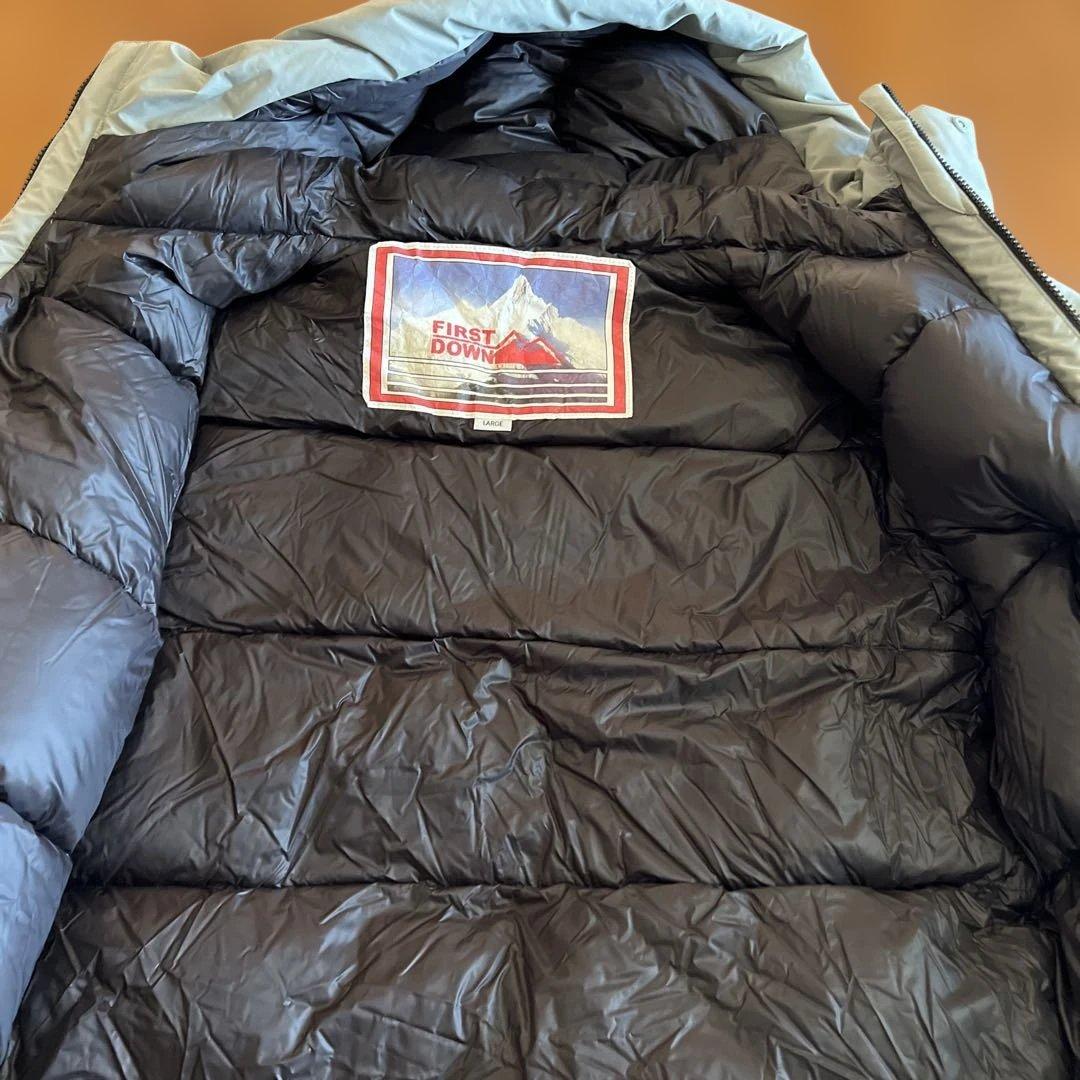 てらてら様　ファーストダウンダウンジャケットオリーブL