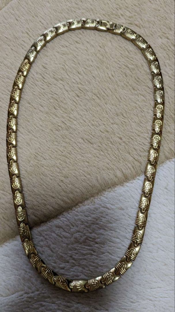 外山 Z（ゼット）健康磁気ネックレス 金色 中古美品 （トヤマ - メルカリ