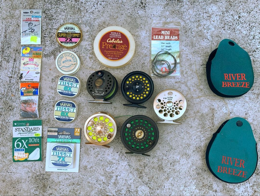 フライフィッシング フライロッド フライタイイング ルアー 引退セット