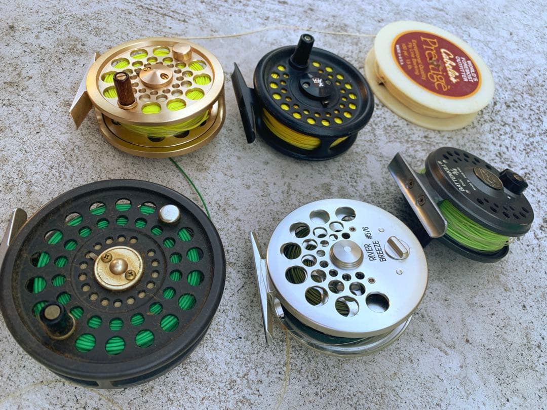 フライフィッシング フライロッド フライタイイング ルアー 引退セット