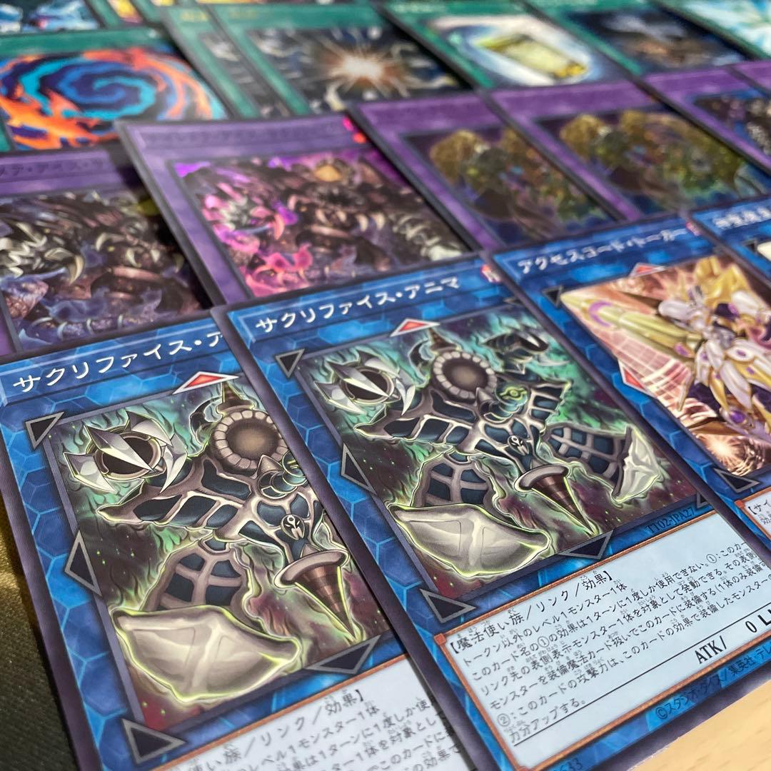 遊戯王 サクリファイスデッキ 黄金の邪教神 ナイトメアアイズ