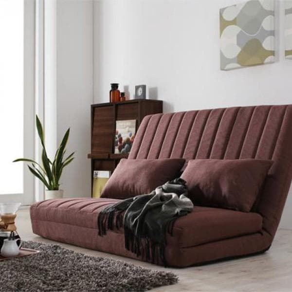 大人気！！3WAYで使えるソファ【ソファ　カウチ　ベッド】【ブラック】