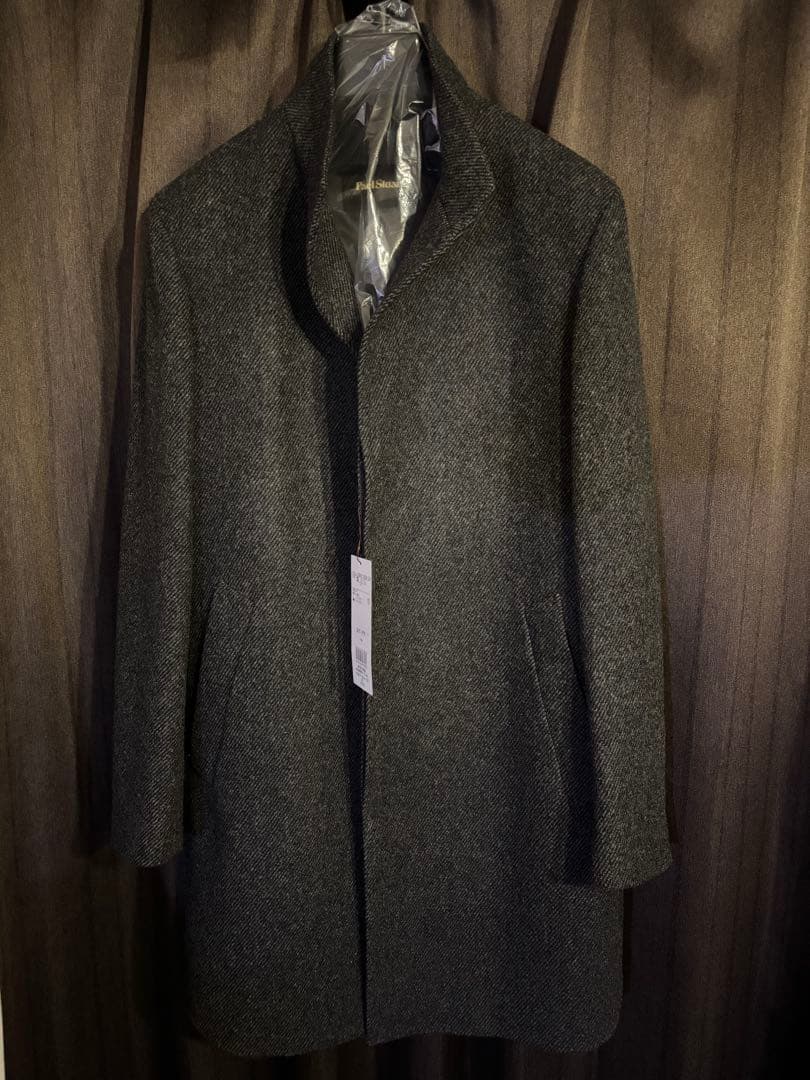 【新品未使用】Paul Stuart ポールスチュアート　カシミヤ混コート