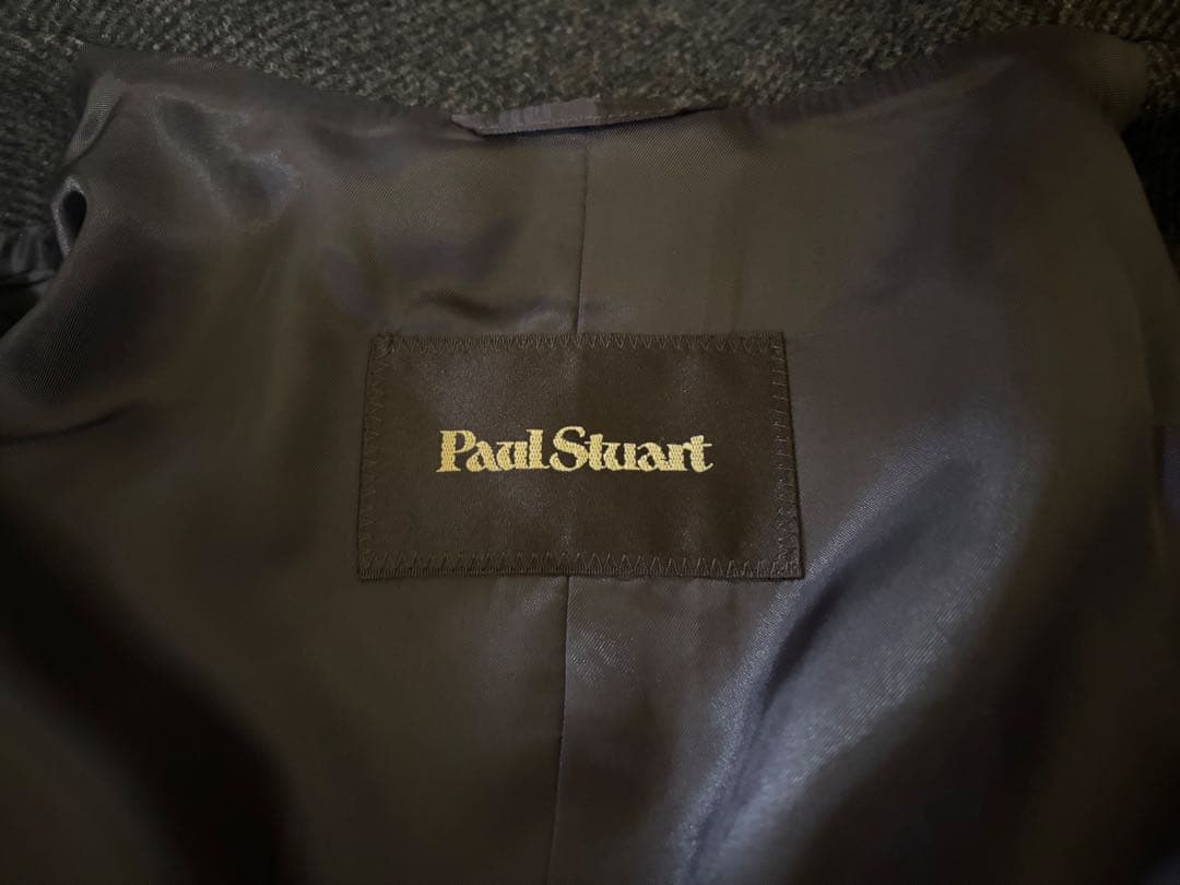 【新品未使用】Paul Stuart ポールスチュアート　カシミヤ混コート