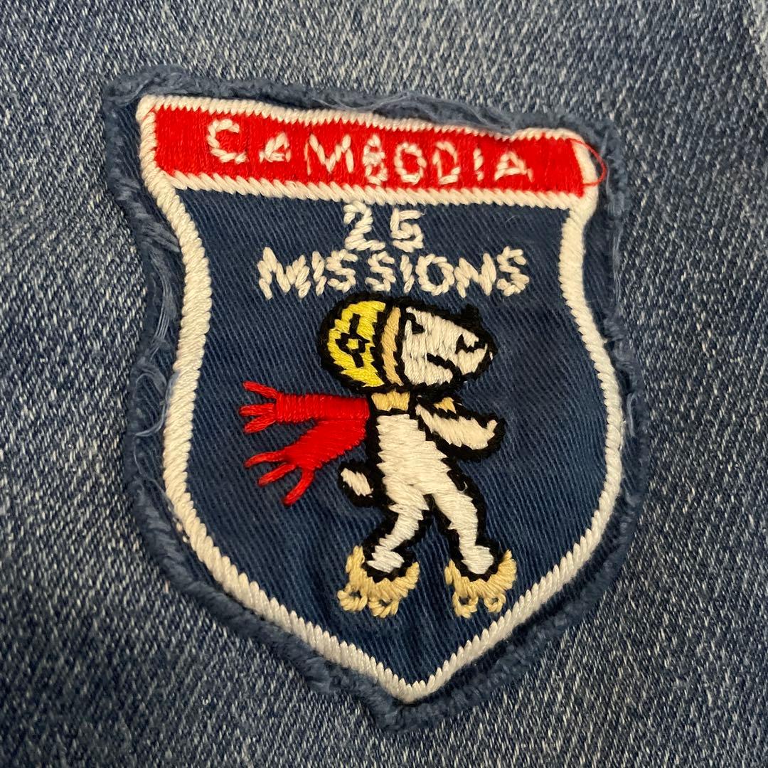 日本製　ホーンガーメント　ビンテージ加工カットデニムスウェット　セットアップ